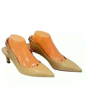 Stuart Weitzman Womens Hayday Blush Triploli  Slingback Pumps 9.5 W